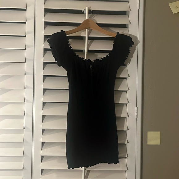 Black Mini Dress - Picture 1 of 3